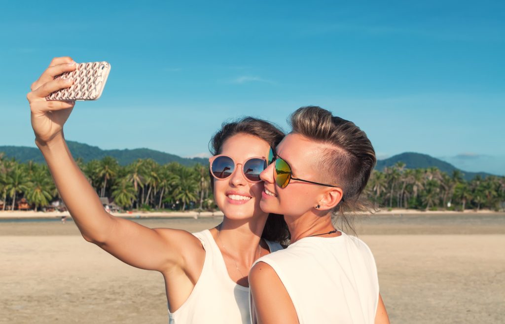 Couple at the beach